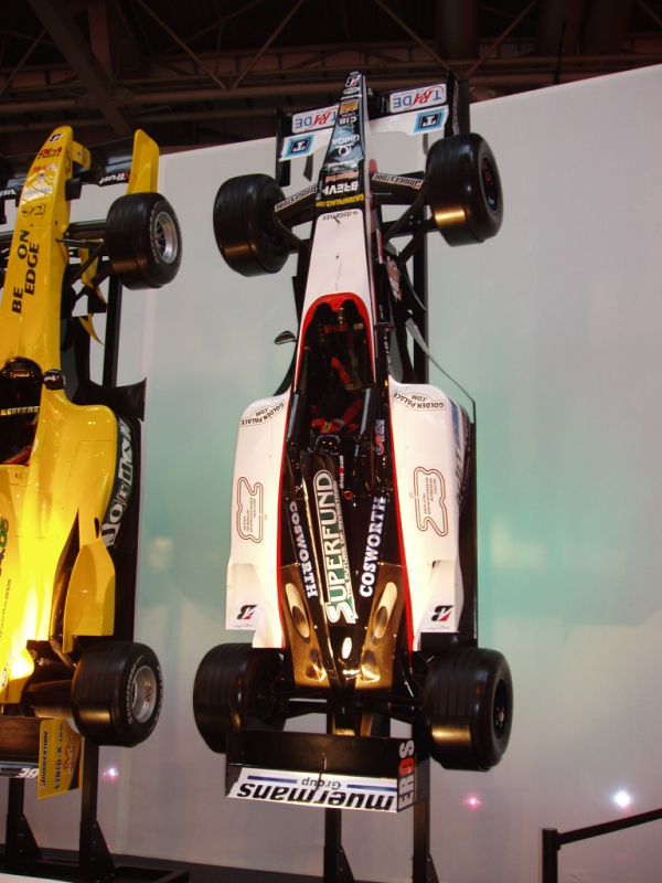 Minardi PS04B at the 2005 Autosport International in Birmingham