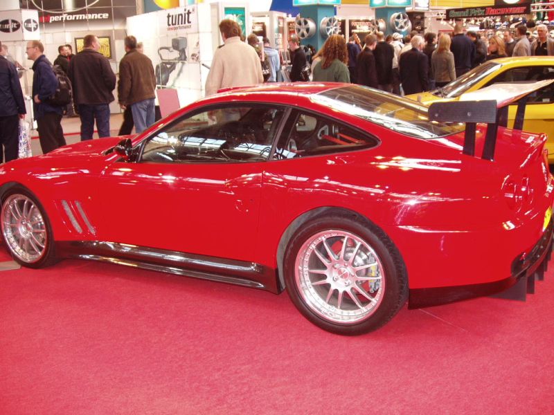 ESMotorsport Ferrari 550 LM at the 2005 Autosport International in Birmingham