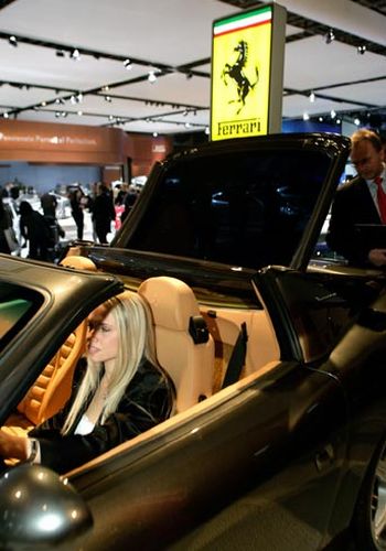 The brand new Pininfarina-designed Ferrari Superamerica, seen here receiving its 'World Premiere' at the Detroit Motor Show this week, combines Ferrari's usual 12-cylinder berlinetta performance capability, with a highly original, innovative take on the convertible concept.