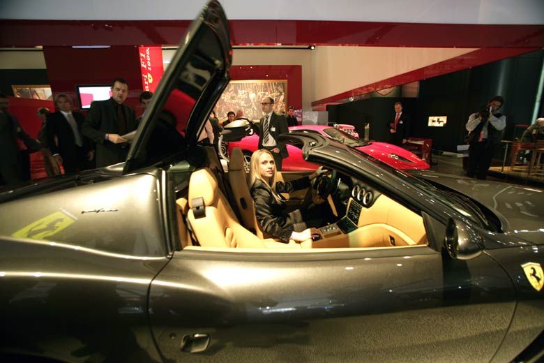 Ferrari Superamerica at the 2005 North American International Motor Show in Detroit
