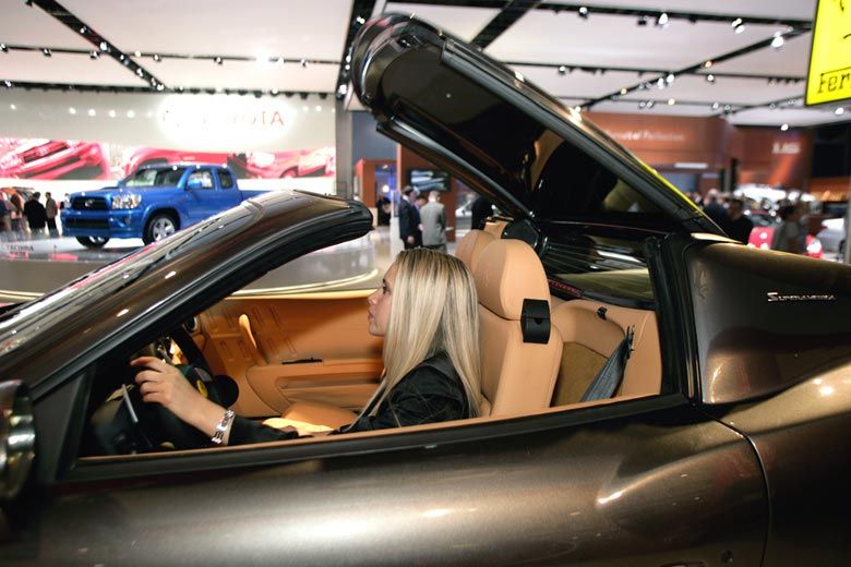 Ferrari Superamerica at the 2005 North American International Motor Show in Detroit