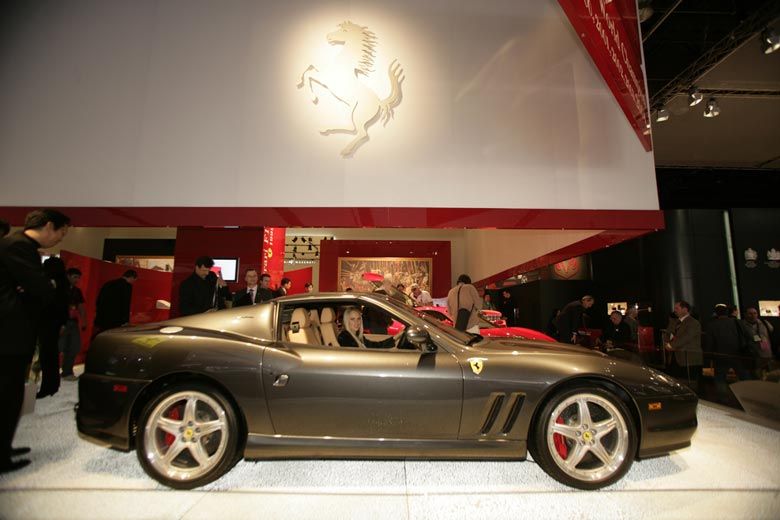 Ferrari Superamerica at the 2005 North American International Motor Show in Detroit