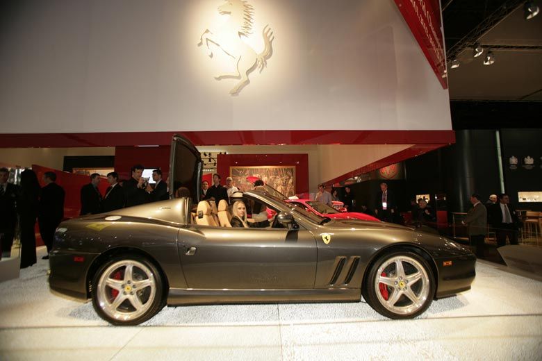 Ferrari Superamerica at the 2005 North American International Motor Show in Detroit