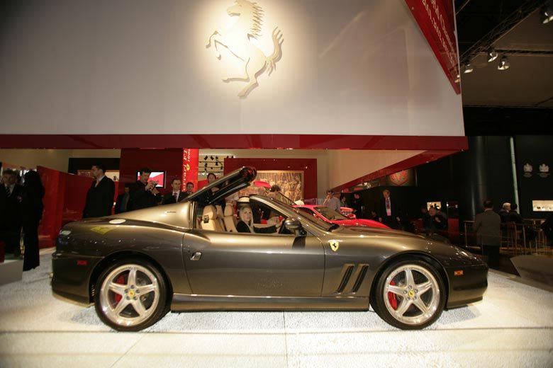 Ferrari Superamerica at the 2005 North American International Motor Show in Detroit