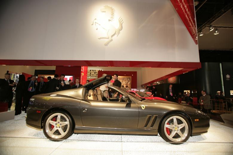 Ferrari Superamerica at the 2005 North American International Motor Show in Detroit