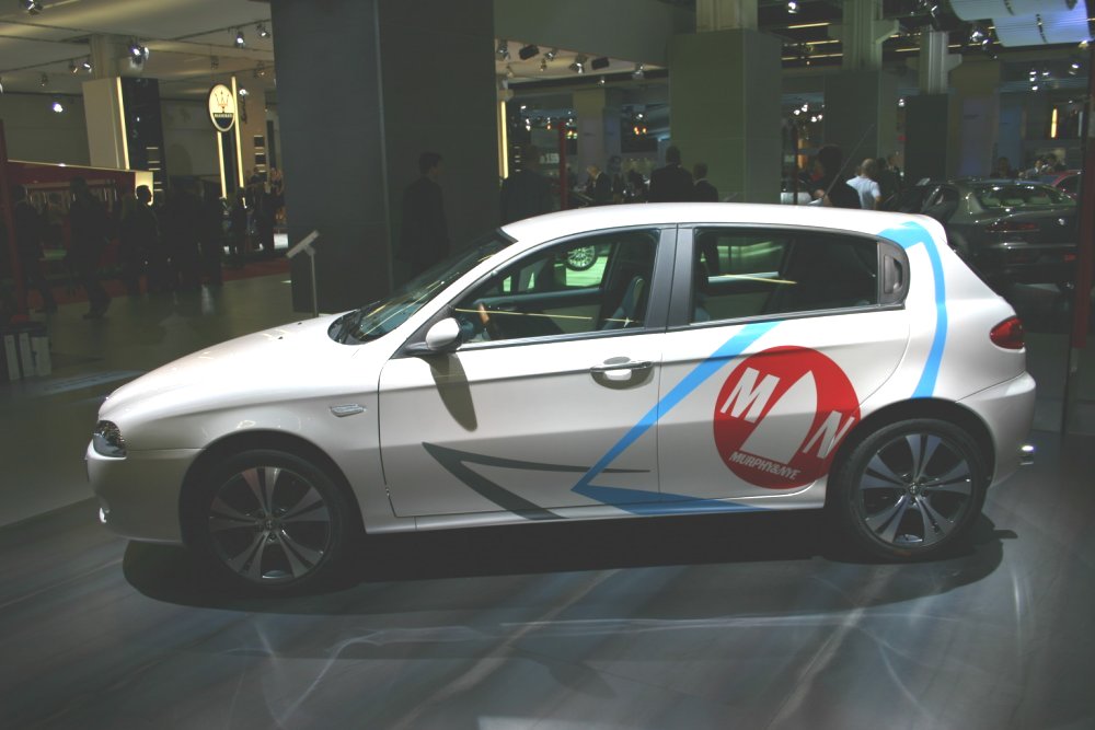 Alfa Romeo 147 2.0 TS Selespeed by Murphy & Nye at the 2005 Frankfurt IAA