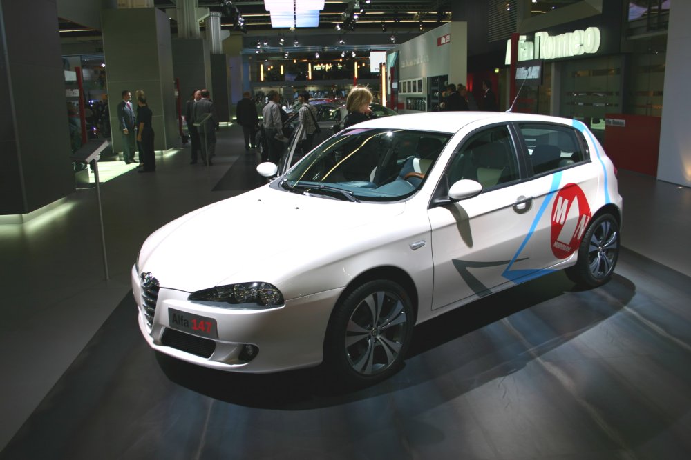 Alfa Romeo 147 2.0 TS Selespeed by Murphy & Nye at the 2005 Frankfurt IAA