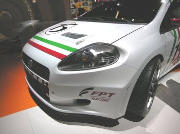 Fiat Punto Super 2000 Rally Car