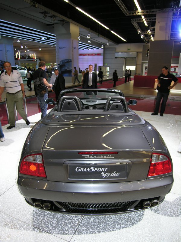 Maserati GranSport Spyder - 2005 Frankfurt IAA