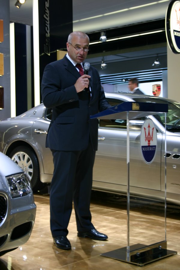 Maserati Press Conference - Frankfurt IAA - 13th September 2005