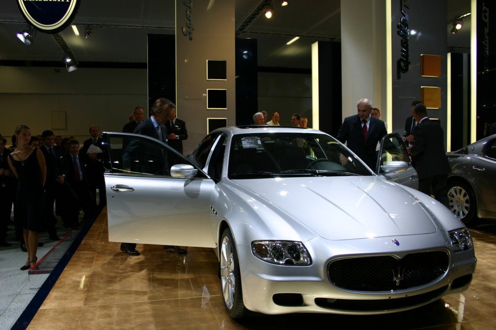 Maserati Press Conference - Frankfurt IAA - 13th September 2005