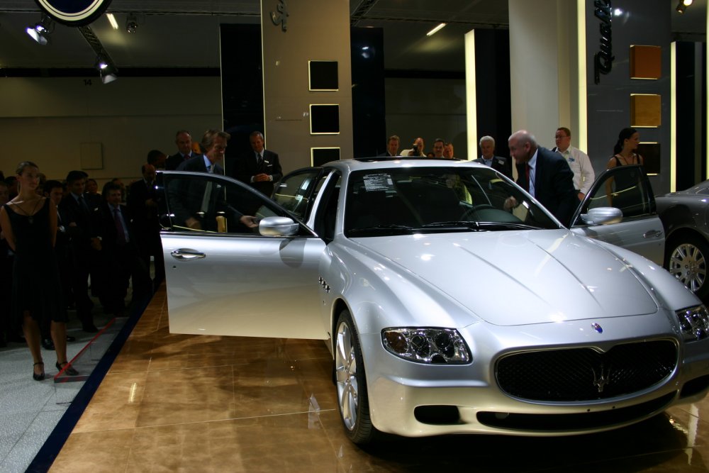 Maserati Press Conference - Frankfurt IAA - 13th September 2005