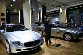 Maserati Press Conference - Frankfurt IAA - 13th September 2005