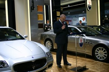 Maserati Press Conference - Frankfurt IAA - 13th September 2005