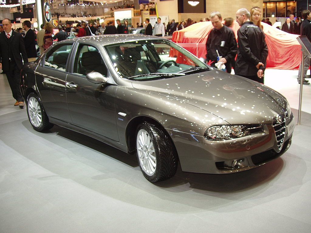 Alfa Romeo 156 Sport at the 2005 Geneva Salon