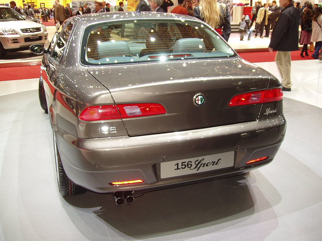 Alfa Romeo 156 Sport at the 2005 Geneva Salon