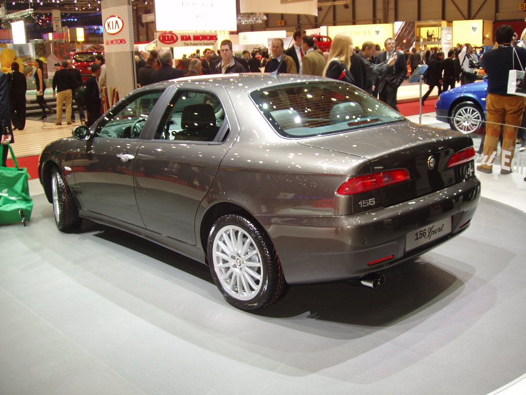 Alfa Romeo 156 Sport at the 2005 Geneva Salon