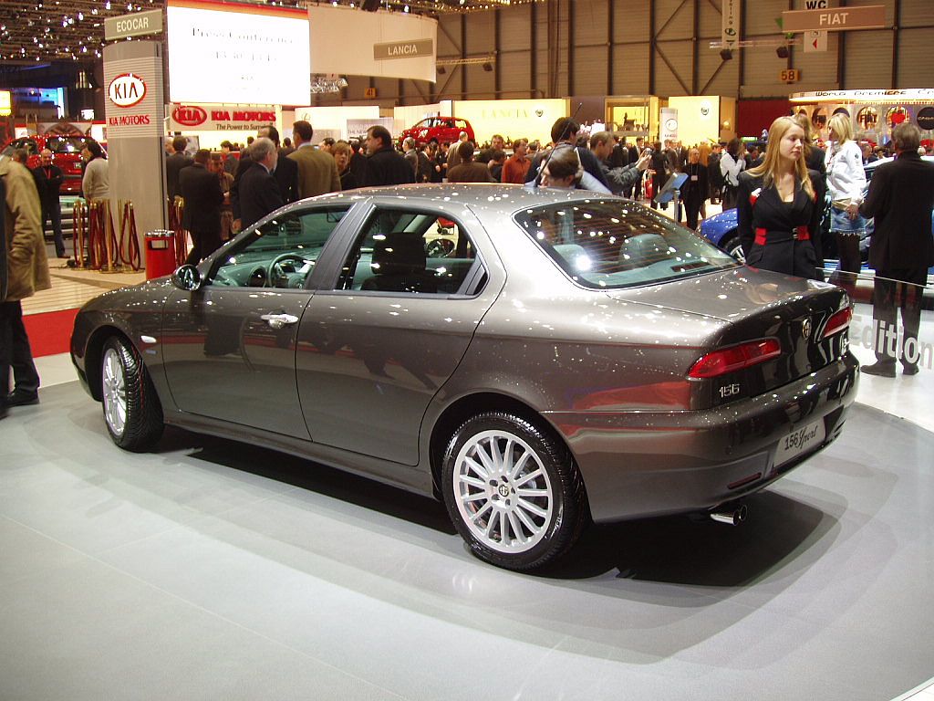 Alfa Romeo 156 Sport at the 2005 Geneva Salon