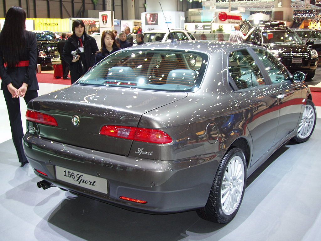 Alfa Romeo 156 Sport at the 2005 Geneva Salon