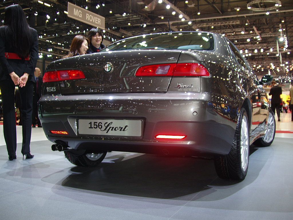 Alfa Romeo 156 Sport at the 2005 Geneva Salon