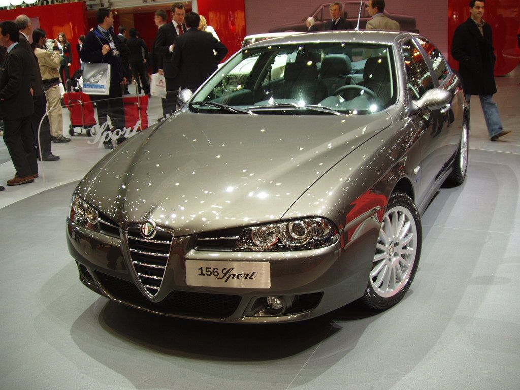 Alfa Romeo 156 Sport at the 2005 Geneva Salon