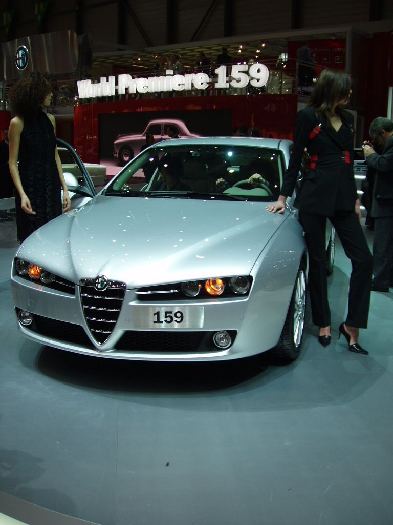 Alfa Romeo 159 2.4 JTDM at the 2005 Geneva International Motor Show