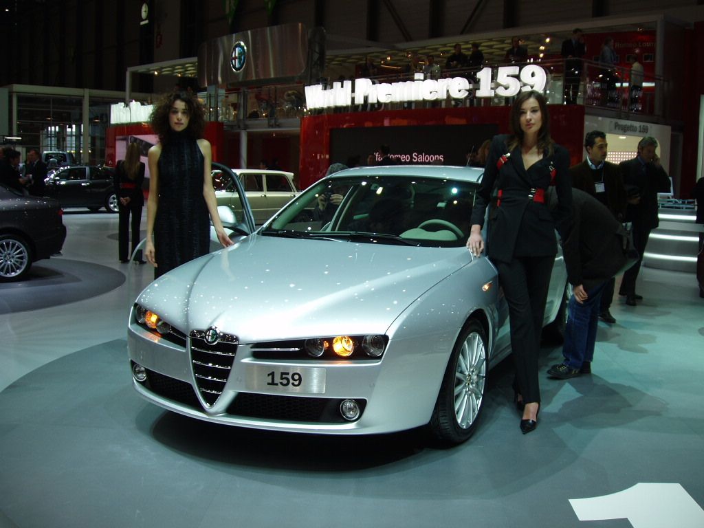 Alfa Romeo 159 2.4 JTDM at the 2005 Geneva International Motor Show