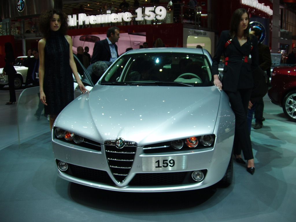 Alfa Romeo 159 2.4 JTDM at the 2005 Geneva International Motor Show