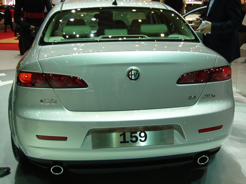 Alfa Romeo 159 2.4 JTDM at the 2005 Geneva International Motor Show