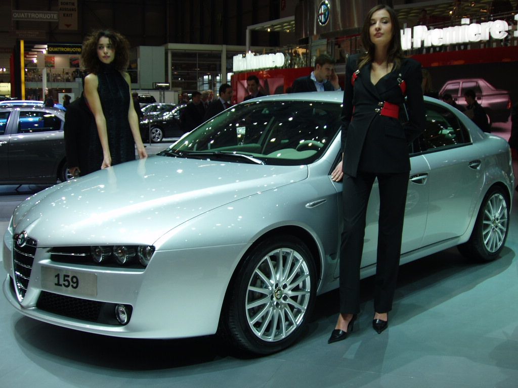 Alfa Romeo 159 2.4 JTDM at the 2005 Geneva International Motor Show