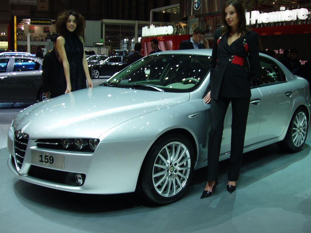 Alfa Romeo 159 2.4 JTDM at the 2005 Geneva International Motor Show