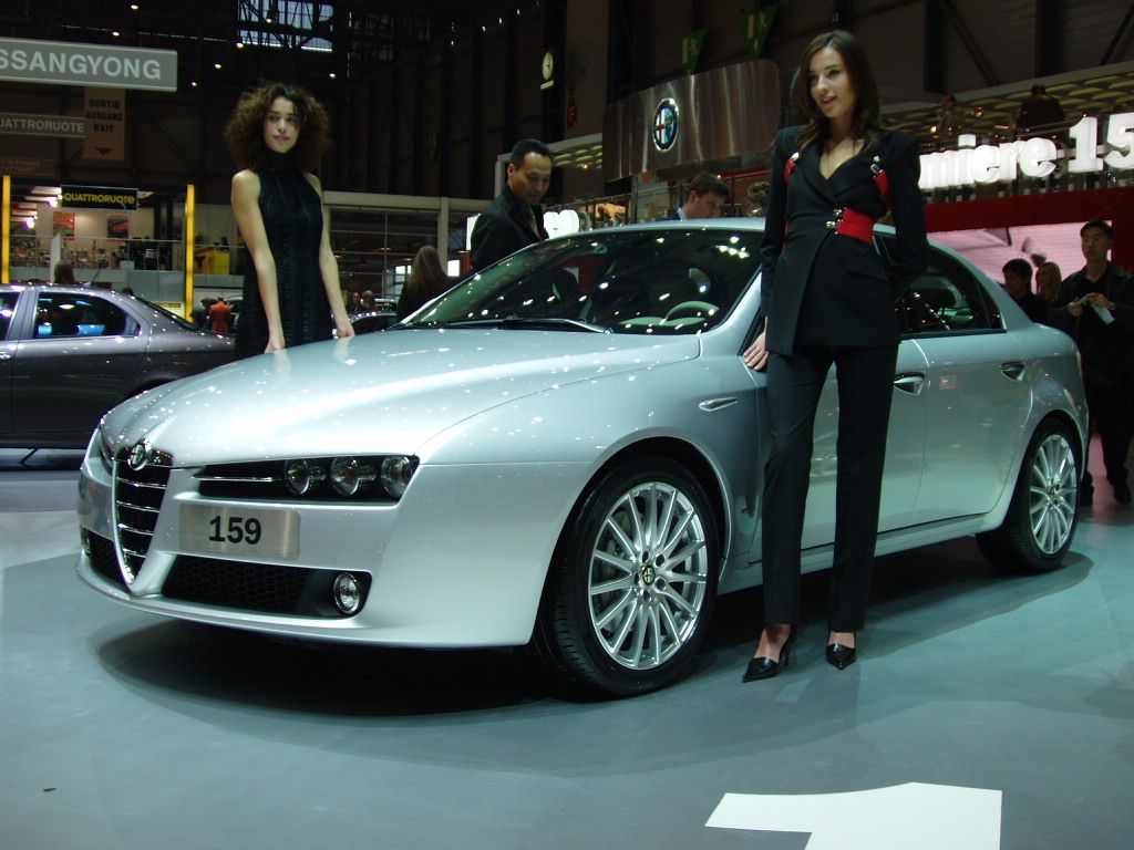 Alfa Romeo 159 2.4 JTDM at the 2005 Geneva International Motor Show