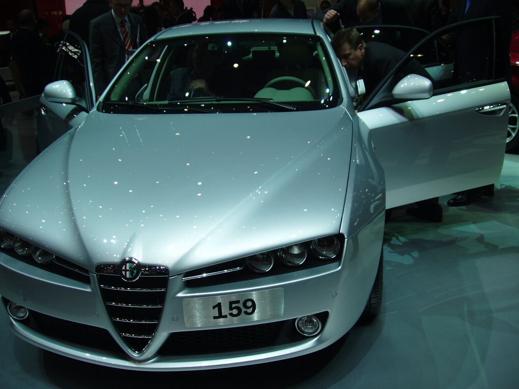 Alfa Romeo 159 2.4 JTDM at the 2005 Geneva International Motor Show