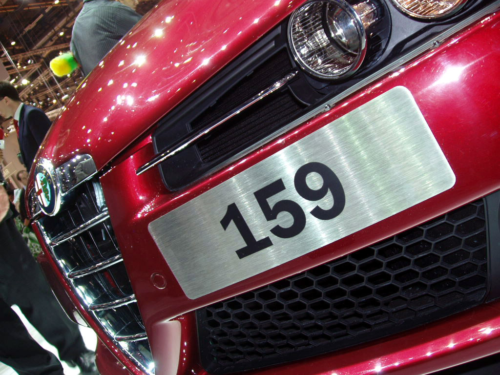 Alfa Romeo 159 Q4 3.2 JTS at the 2005 Geneva Salon