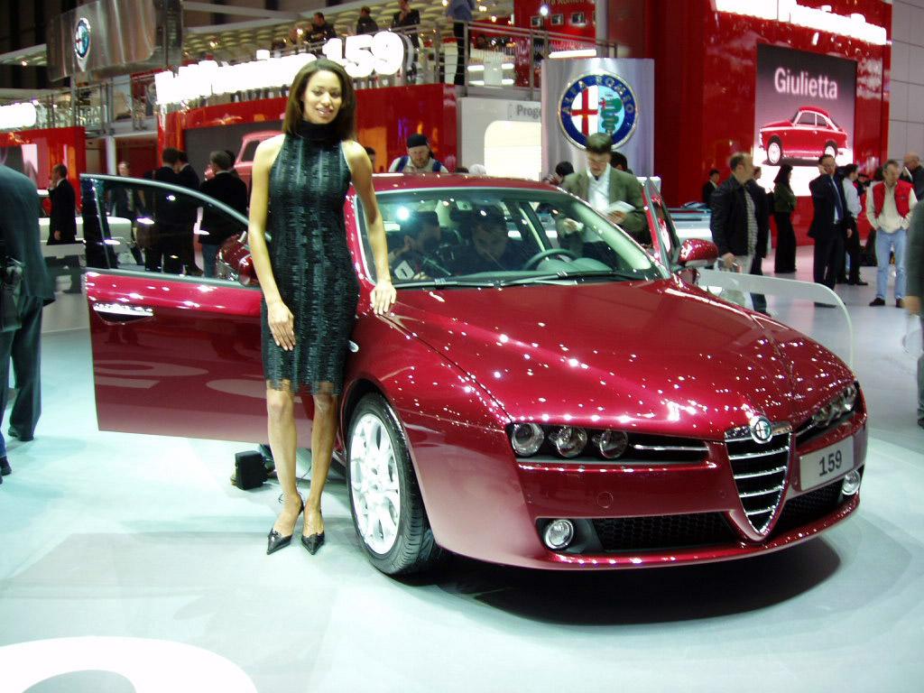 Alfa Romeo 159 Q4 3.2 JTS at the 2005 Geneva Salon