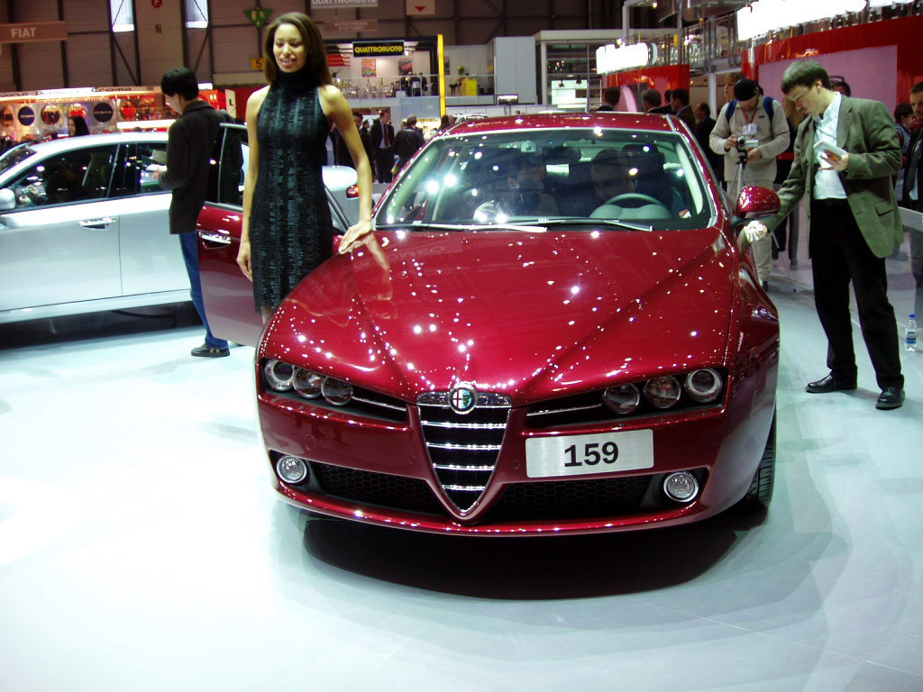 Alfa Romeo 159 Q4 3.2 JTS at the 2005 Geneva Salon