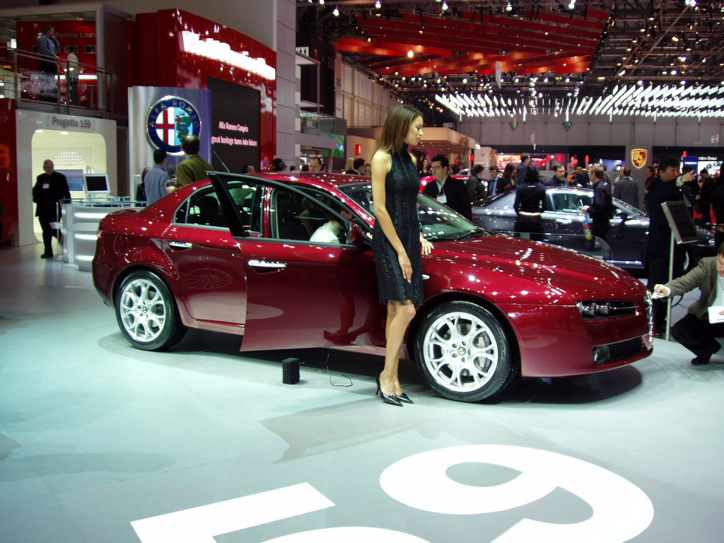 Alfa Romeo 159 Q4 3.2 JTS at the 2005 Geneva Salon