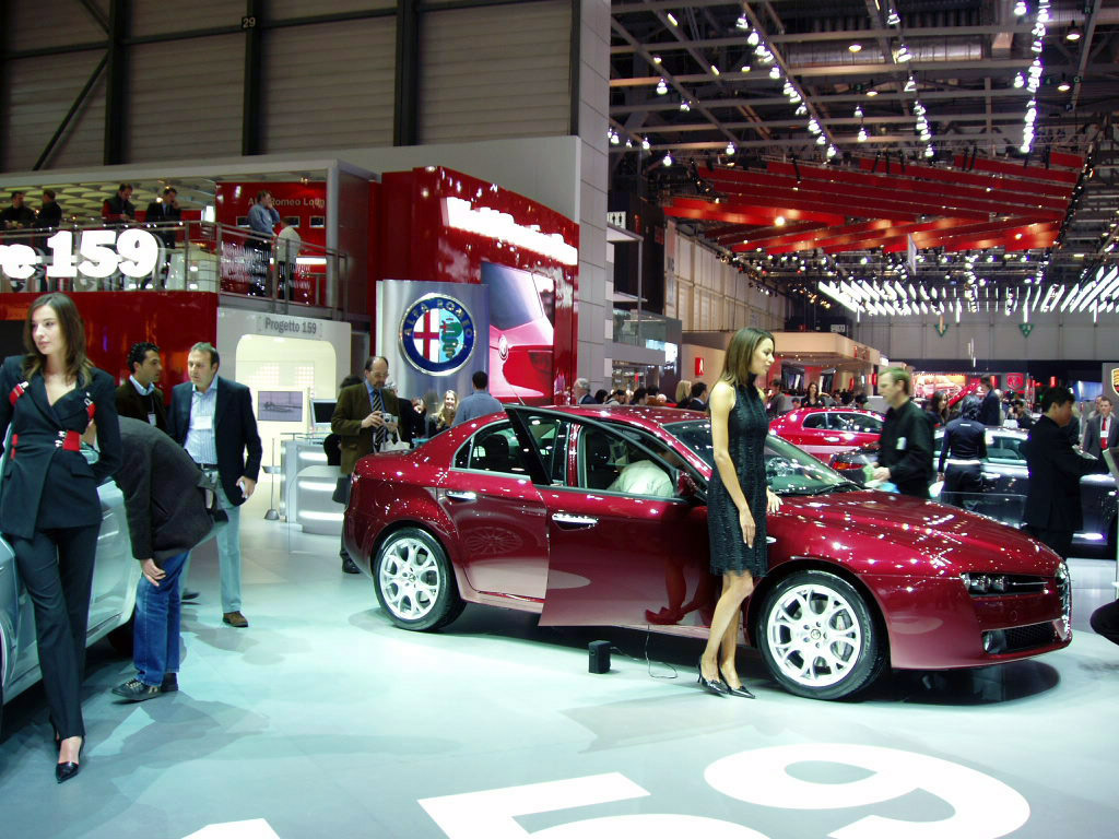 Alfa Romeo 159 Q4 3.2 JTS at the 2005 Geneva Salon