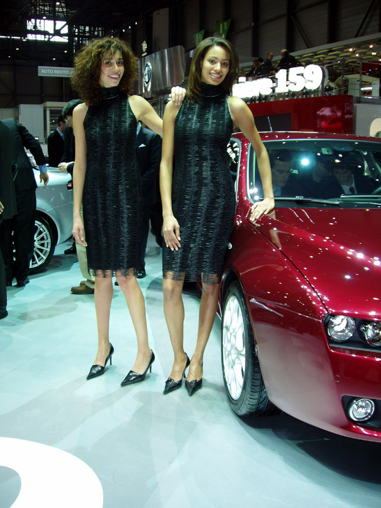 Alfa Romeo 159 Q4 3.2 JTS at the 2005 Geneva Salon