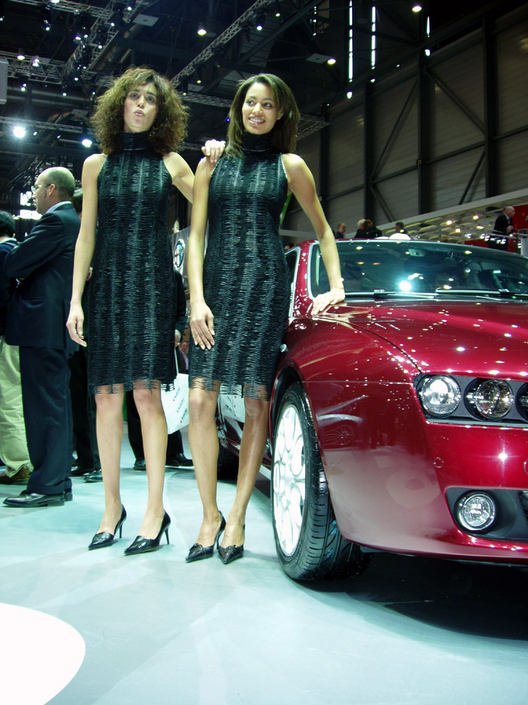 Alfa Romeo 159 Q4 3.2 JTS at the 2005 Geneva Salon