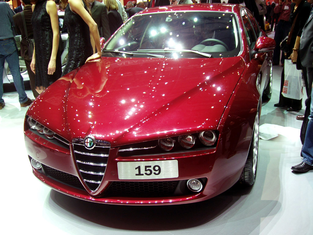 Alfa Romeo 159 Q4 3.2 JTS at the 2005 Geneva Salon