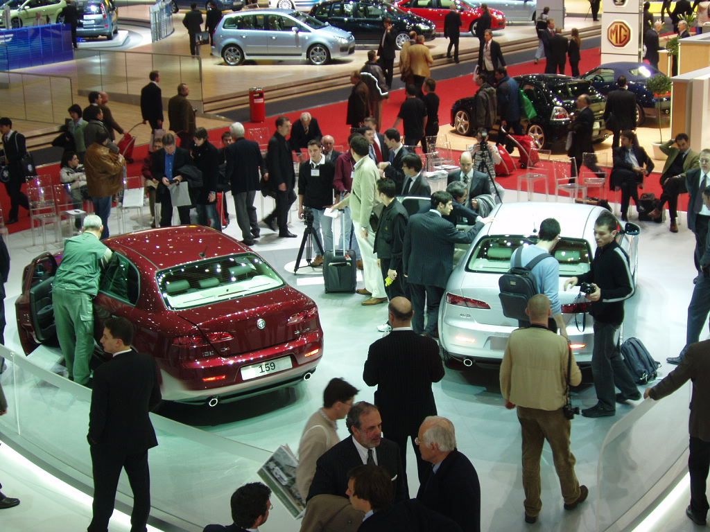 Alfa Romeo 159 Q4 3.2 JTS at the 2005 Geneva Salon