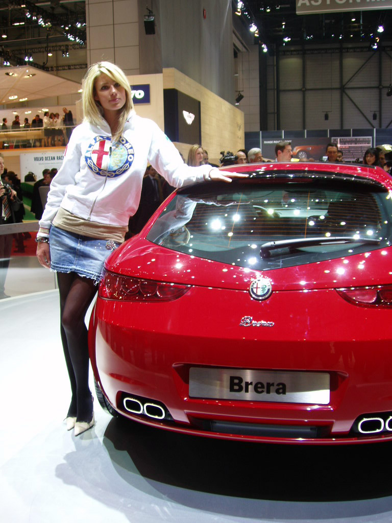 Alfa Romeo Brera at the 2005 Geneva Salon