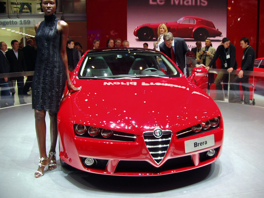 Alfa Romeo Brera at the 2005 Geneva Salon