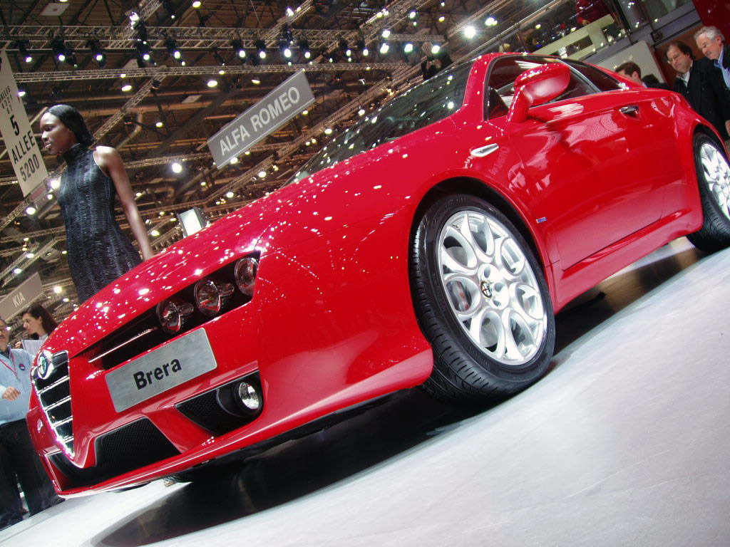 Alfa Romeo Brera at the 2005 Geneva Salon