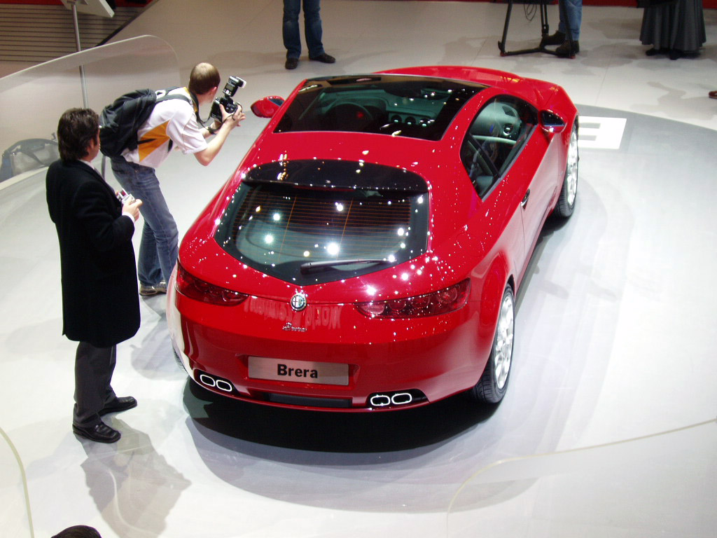 Alfa Romeo Brera at the 2005 Geneva Salon