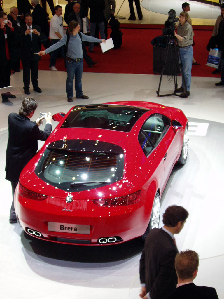 Alfa Romeo Brera at the 2005 Geneva Salon