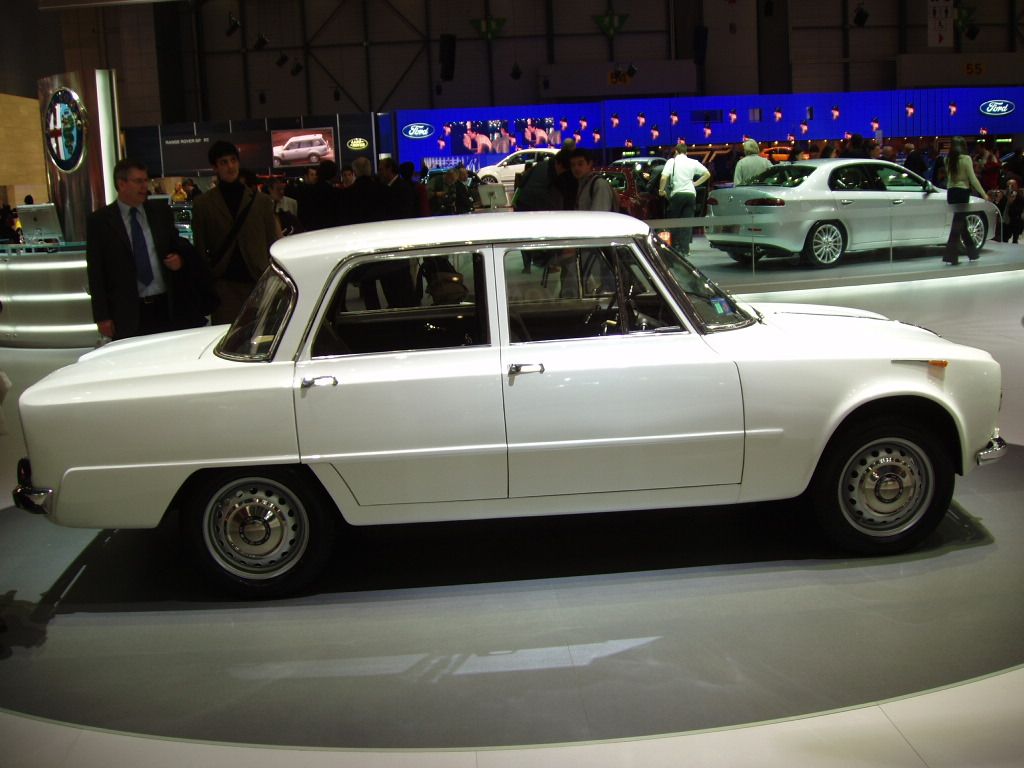 Alfa Romeo Giulia TI at the 2004 Geneva Salon