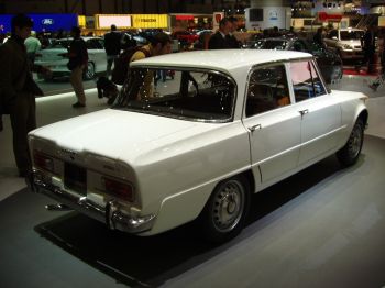 Alfa Romeo Giulia TI at the 2005 Geneva International Motor Show