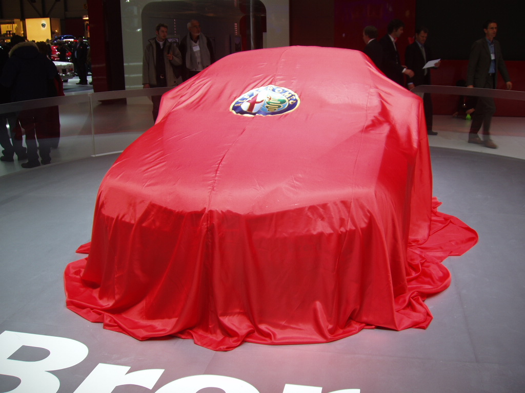 1st March 2005: the Alfa Romeo 159 and Brera are launched at the 75th Geneva International Motor Show